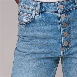Whistles Hollie Button Front Jean